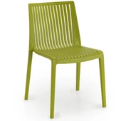 Papatya Cool Plastik Sandalye 4lü Paket Mor - Bahçe Balkon Mutfak Sandalyesi thumbnail 6