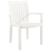 Papatya Neta Koltuk Teak - Plastik Bahçe Balkon Sandalyesi thumbnail 8