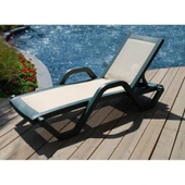 Papatya Myra Tex Kollu Şezlong - Yeşil İskelet & Mavi Fileli thumbnail 10