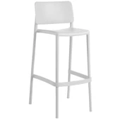 Papatya Joy Bar Sandalyesi 75 Cm Açık Gri - Kolçaksız thumbnail 1