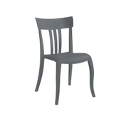 Papatya Trio-S Rattan Sandalye Mutfak Bahce Restoran Kafe Otel -Siyah thumbnail 2