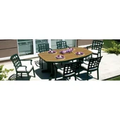 Papatya Pasha Plastik Koltuk Antrasit - Bahçe, Balkon, Teras Sandalyesi thumbnail 7