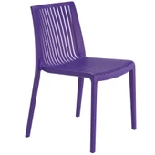 Papatya Cool Plastik Sandalye 4lü Paket Yeşil - Bahçe Balkon Mutfak Sandalyesi thumbnail 5