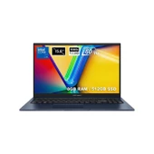 ASUS VİVOBOOK 15 X1504VA-NJ3665 I5-120U 8GB 512GB SSD 15.6" FHD FREEDOS NOTEBOOK thumbnail 1