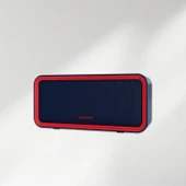 Polosmart FS77 Taşınabilir Şarjlı Kablosuz Bluetooth Speaker Hoparlör Navy Kırmızı thumbnail 1