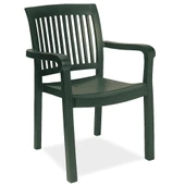 Papatya Mistral Koltuk Teak - Plastik Bahçe Balkon Sandalyesi thumbnail 2