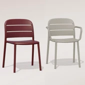 Papatya Beykoz Sandalye Servi Yeşil - Plastik Bahçe Balkon Mutfak Sandalyesi thumbnail 7