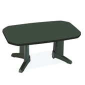 Papatya Laguna 100x165 Beyaz Masa - 8 Kişilik Balkon Bahçe Veranda Teras Dış mekan Masası thumbnail 2