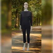 Fitilli Yandan Yırtmaçlı Rahat Ve Geniş Kalıp Takım thumbnail 6