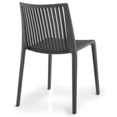 Papatya Cool Plastik Sandalye Yeşil - Bahçe Balkon Mutfak Sandalyesi thumbnail 10