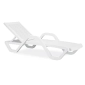 Papatya Myra Kollu Şezlong Teak - Plaj Havuz Bahçe Şezlong thumbnail 5