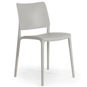 Papatya Joy Sandalye - Bahçe Balkon Mutfak Sandalyesi -Kahve Rengi thumbnail 5