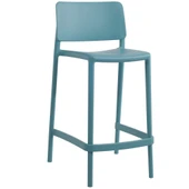 Papatya Joy Bar Sandalyesi 65 Cm Açık Gri - Kolçaksız thumbnail 6