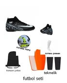 Profesyonel Çocuk Futbol Seti – Krampon, Top, Tekmelik, Çorap ve Antrenman Çantası thumbnail 1