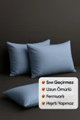 2'li Fermuarlı Sıvı Geçirmez Yastık Alezi Yastık Koruyucu thumbnail 1