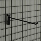 10 Adet Tel Pano Kancası - Aksesuar Kancası  25 cm thumbnail 1