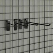 10 Adet Tel Pano Kancası - Aksesuar Kancası  15 cm thumbnail 2