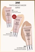 Note Cosmetics 3 in 1 Healthy Skin Light Tinted Moisturizer SPF 50 Renk Ton Eşitleyici Aydınlatıcı Krem 00 Açık Ton thumbnail 3
