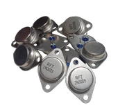 10 Adet RFT 2N3055 Transistör NPN TO-3 60V 15A thumbnail 2