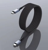 Go-des Gd-uc639 Type-c To Type-c Pd Hızlı Şarj Kablosu 60w 3m Siyah Siyah thumbnail 2