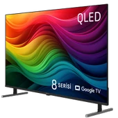 Arçelik 8 Serisi A 865 C 4K Ultra HD 65" 165 Ekran Uydu Alıcılı Google Smart QLED TV thumbnail 3