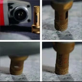 MERMER GRANİT PANÇ 16 MM HEX SAPLI ERA55915 thumbnail 3