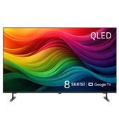 Arçelik 8 Serisi A 865 C 4K Ultra HD 65" 165 Ekran Uydu Alıcılı Google Smart QLED TV thumbnail 1