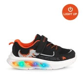 Buckhead 3043 Rex Işıklı-Anatomik Erkek Çoc. Ayk. Siyah-Turuncu thumbnail 1