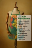 Dijital Baskılı Su Sıvı Geçirmez Leke Tutmaz Mutfak Önlüğü Life thumbnail 2