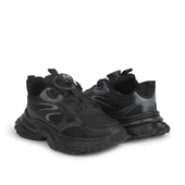 Buckhead 3053 Akıllı Bağcıklı Flex Foam Taban Unisex Çocuk Ayk. Siyah thumbnail 4