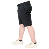 Büyük Beden Erkek Kapri Yancep Nice Classic 21402 Lacivert thumbnail 3