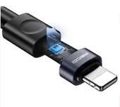 Recci RS50CL Type-C to Lightning PD Örgü Tasarımlı Hızlı Şarj Özellikli Data ve Şarj Kablosu 30W 1M thumbnail 4