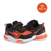 Buckhead 3022 Cyrus Işıklı-Anatomik Erkek Çocuk Ayk. Siyah-Turuncu thumbnail 4