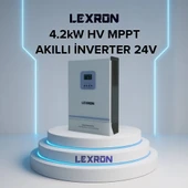 LEXRON - İnges 4.2 KW MPPT AKILLI TAM SİNÜS İNVERTER - 24 VOLT 4200 WATT ŞEBEKE BAĞLANTILI İNVERTER thumbnail 1