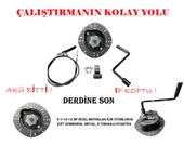 192 F  DİZEL SU MOTORU  UYUMLU MARŞLI,KURMALI STARTER thumbnail 1