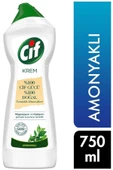 Cif Krem Yüzey Temizleyici Amonyaklı Yağ Ve Kireç Sökücü Leke Çıkarıcı 750 ml 1 Adet thumbnail 1