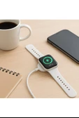 Daytona Apple MU9K2AM-A Apple Watch Magnetic Charger to USB Cable 1 M İthalatçı Garantili Manyetik Type C Şarj Kablosu thumbnail 3