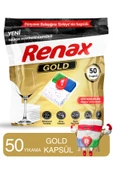 RENAX Gold Bulaşık Makinesi Kapsülü Hepsi Bir Arada 50 Li thumbnail 1