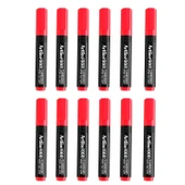 Artline Fosforlu Kalem Kesik Uç Neon Renkler Kırmızı 12 Adet thumbnail 1