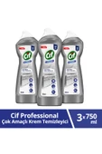 Cif Profesyonel Çok Amaçlı Krem Temizleyici 750 ml X3 thumbnail 1
