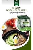 Saygın Kaya Tuzu 500 Gr. Sofralık 6'lı Paket 250 Gr. Tuzluklu Tuz thumbnail 2