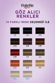 Palette Kalıcı Doğal Renkler 1-1 Gece Mavisi Kakao Yağı Saç Boyası thumbnail 4