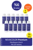 Nevacolor Premium Nevacolor Oksidasyon Kremi %6 20v 50 ml 12'li Set thumbnail 1