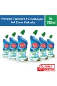 Porçöz Tuvalet Temizleyici Jel Çam Kokulu 750 ml x 6 Adet thumbnail 1