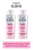 ELSEVE Glycolic Gloss Mükemmel Parlaklık için Bakım Yapan Şampuan 200ml 2'li Set thumbnail 1