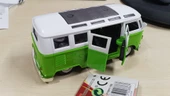 Oyuncak Metal Model 1 / 36 Çek Bırak Yeşil 1963 VOLSWAGEN T1 BUS MİNİBÜS thumbnail 4