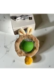 Animal Evcil Hayvan Tüylü USB type-c Şarjlı Hareketli Top thumbnail 4