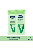 Vaseline Vücut Losyonu Aloe Vera Ferahlığı Kuru Ciltler Için 200 ml X2 thumbnail 1