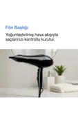 Fakir Noble Ac Motor Saç Kurutma Makinesi - Siyah thumbnail 4