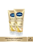 Vaseline Gluta Hya Serum Etkili Uv Vücut Losyonu Leke Karşıtı Ve Aydınlatıcı 200 ml X2 thumbnail 1